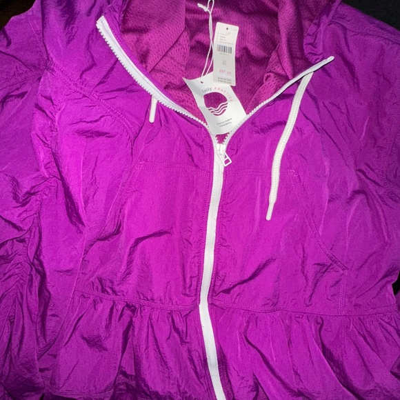 Women's Purple Bomber Jacket - Picture 12 of 12